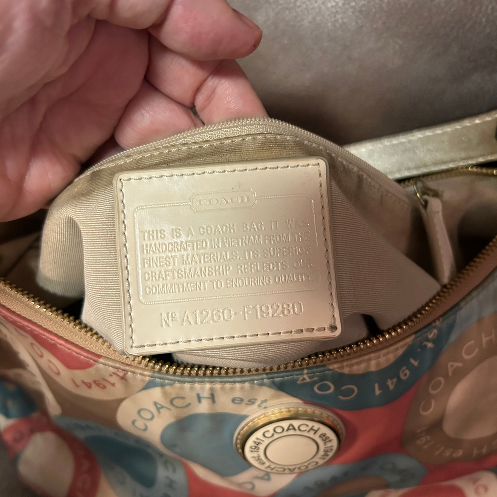 Coach Multicolor Tote Bag 2012 - Picture 5 of 7